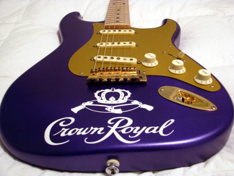 Crown Royal guitar